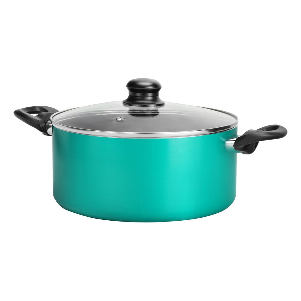 Premium Non-Stick Cookware Set for Home Kitchen - 10-Piece Pots and Pans with Stay-Cool Handles | Perfect for Frying, Boiling, Baking & Everyday Cooking