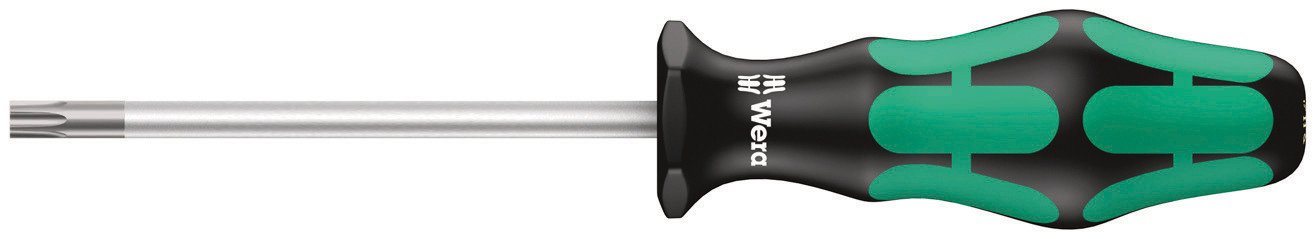 Wera 05028050001 Kraftform Plus 367 Torx HF Screwdriver with Holding Function - TX 10 Head, 3-1/8