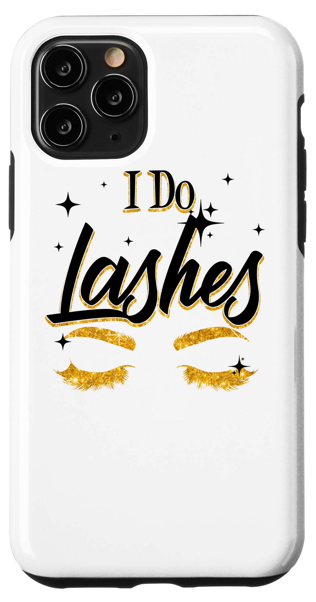 iPhone 11 Pro Case for Women - Best Gift for Lash Artists & Makeup Lovers | Cute Protective Phone Cover for Girls | Perfect for Salon, Work & Everyday Use