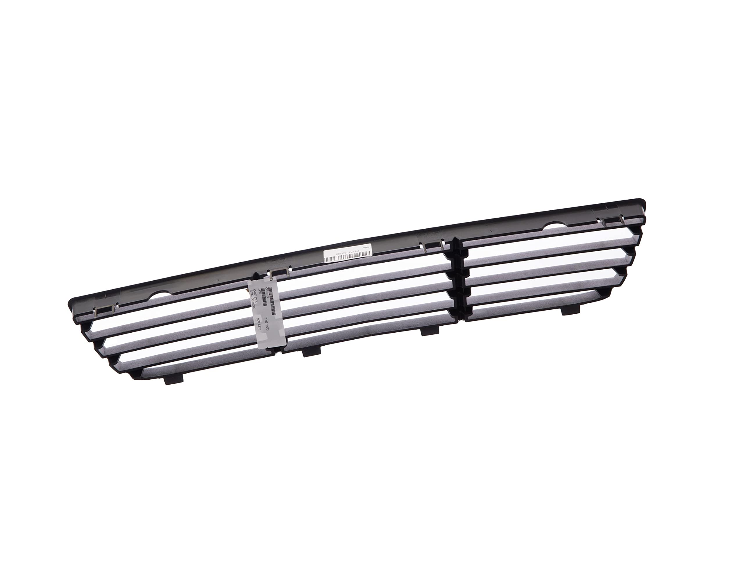 Replacement Front Lower Bumper Grill Grille Center in Dark Gray - Compatible with Chevrolet Cobalt 2005-2010 & Pontiac G5 2007-2009 | Perfect for Car Restoration & Custom Upgrades