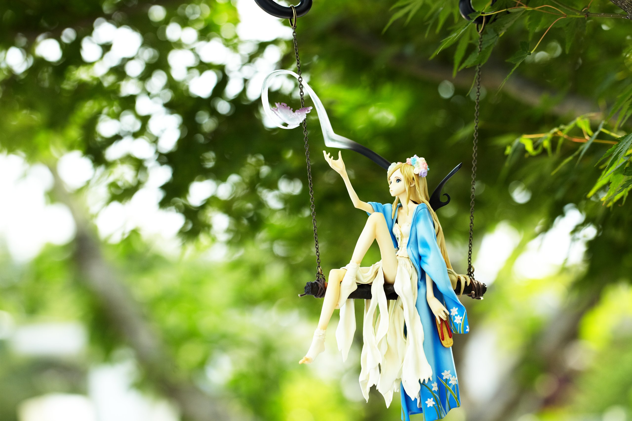 Torikago no Shoujo PVC Statue - Questioners Birdcage Girl Anime Figure 15cm, Perfect for Anime Collectors & Home Decor Display