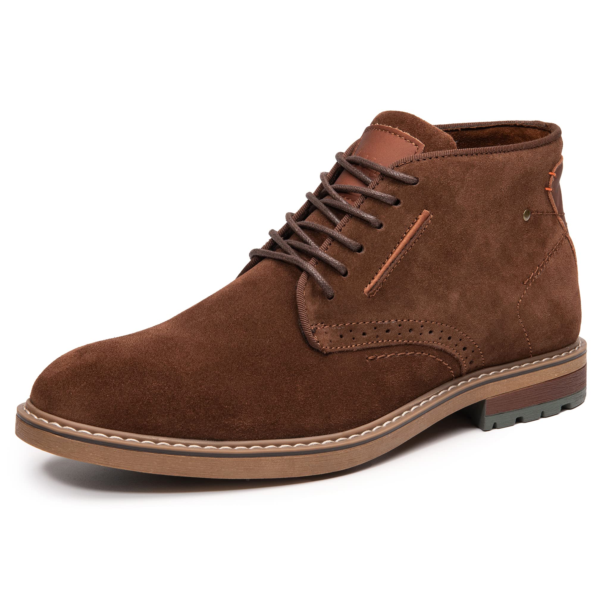 Arkbird Men's Leather Oxford Dress Boots - Stylish & Comfortable Formal Boots for Business, Office & Wedding Occasions