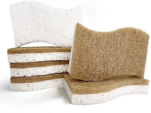 White Cellulose & Coconut Brown