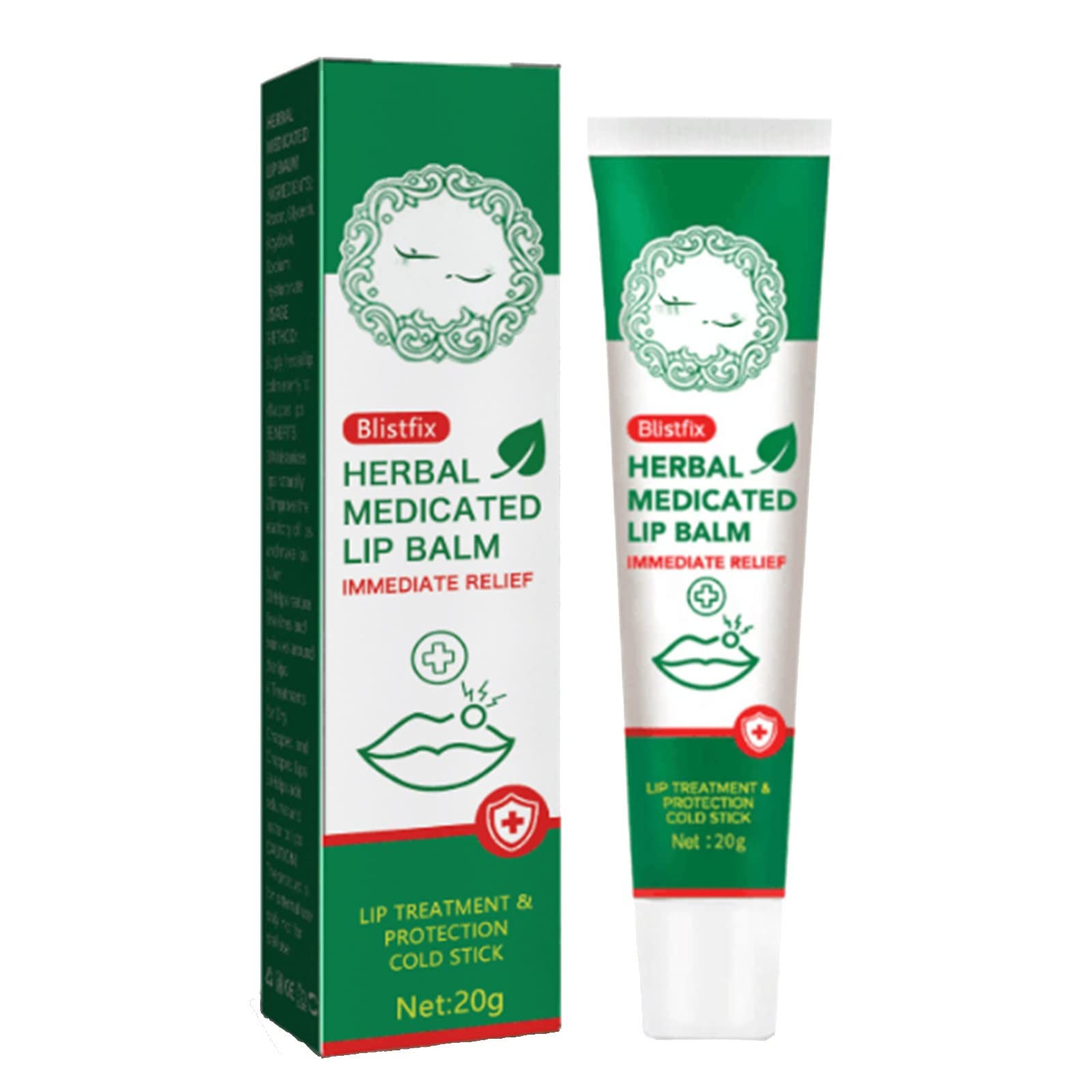 Organic Lip Balm for Dry Lips - Hydrating & Repairing Moisturizer with Natural Ingredients, Prevents Chapping & Nourishes Dead Skin - Perfect for Winter Care & Daily Lip Protection