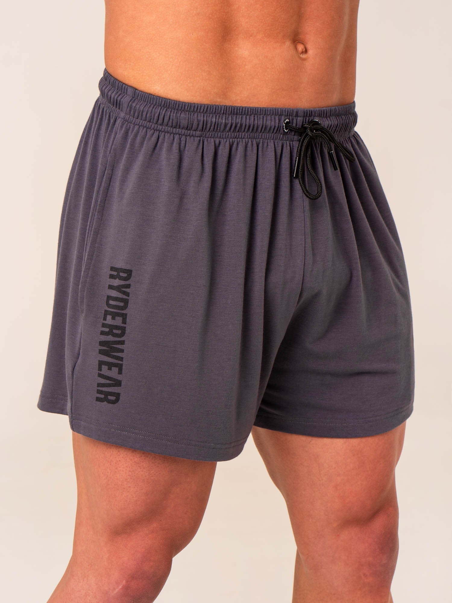 Arnie Shorts for Men - Charcoal Gray Casual & Comfortable Shorts for Gym, Running, and Outdoor Activities