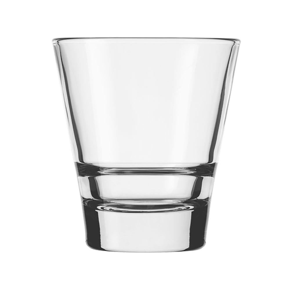 Libbey Endeavor 8 Oz Stackable Rocks Glasses - Set of 12 - Perfect for Cocktails, Whiskey, and Home Bar Entertaining