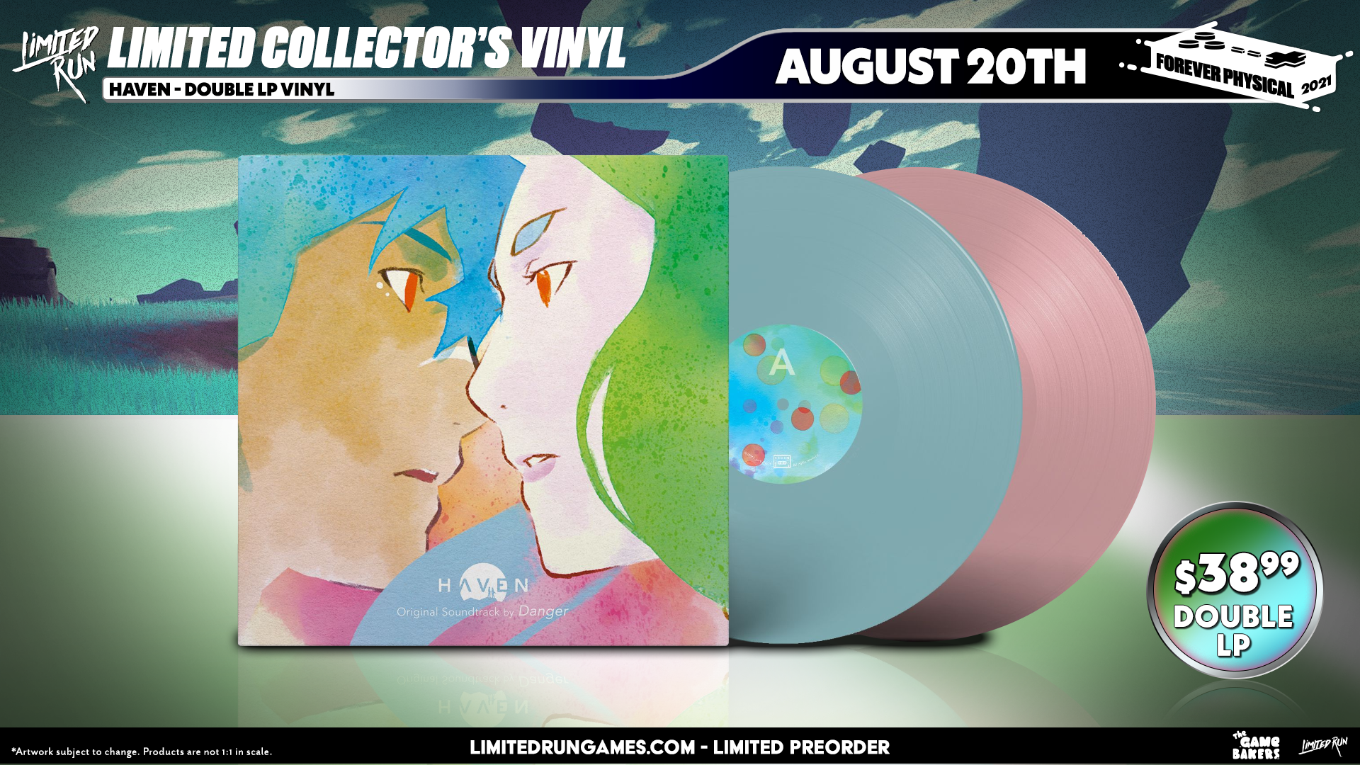 Haven Original Soundtrack 2LP Vinyl Record - Perfect for Gaming, Relaxation & Music Collectors