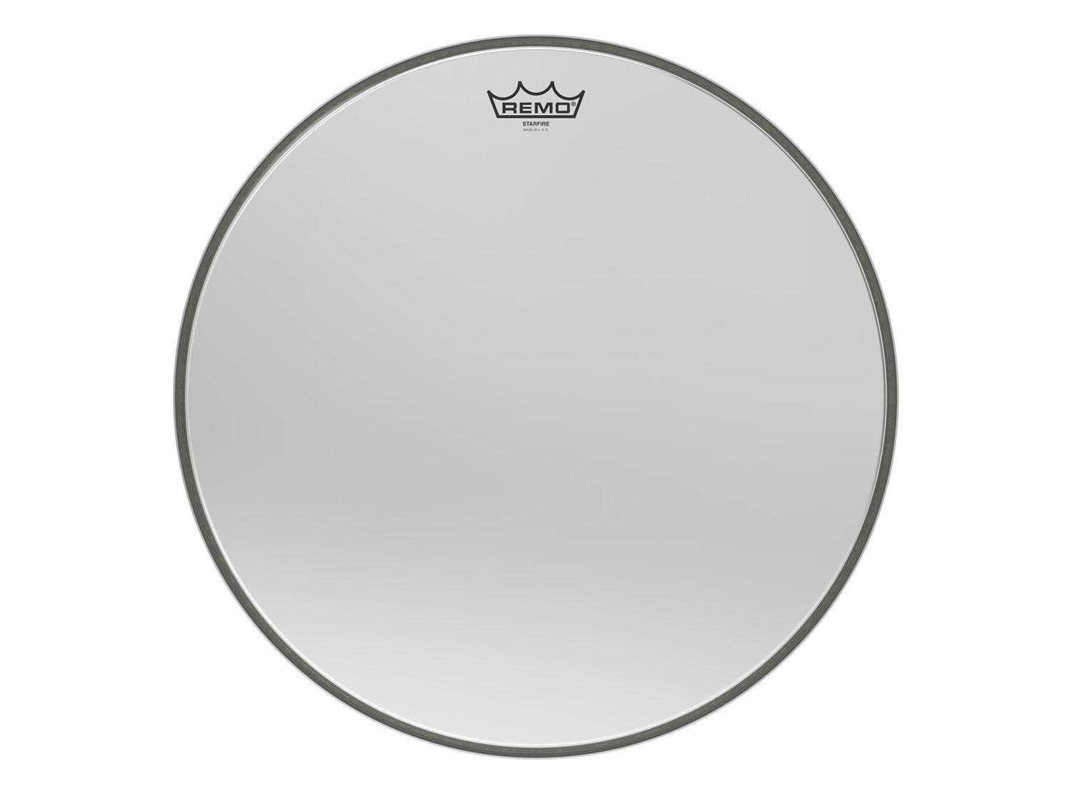 REMO Bass Drum Head - Chrome Starfire Series - 22