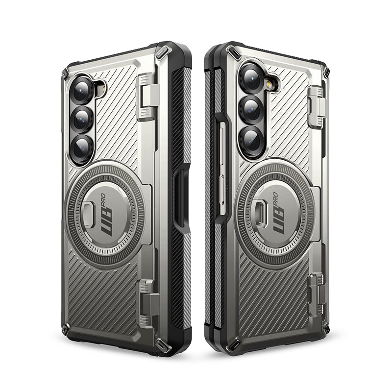 Samsung Galaxy Z Fold6 Unicorn Beetle PRO Mag Rugged Case - Titan Gray | Military-Grade Protection | Magnetic Mount Compatible | Perfect for Outdoor Adventures & Daily Use