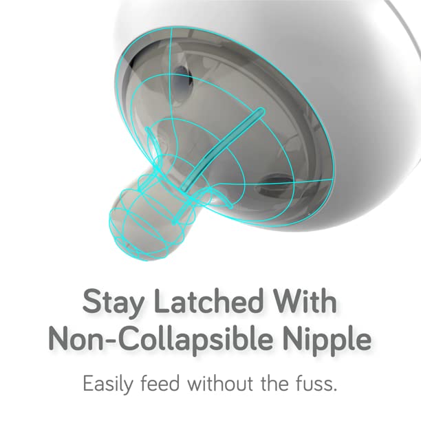 Nanobebe Flexy Silicone Baby Bottles with Triple Vented Nipples - Preemie Twin Pack for Newborns | Gentle Feeding Solution for Premature Infants at Home or Hospital