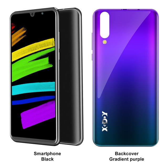 XGODY P30 6-Inch Unlocked Smartphone - Android 9.0 Aurora OS, Dual SIM, 4G LTE, 32GB ROM + 3GB RAM - Perfect for Travel, Business & Everyday Use