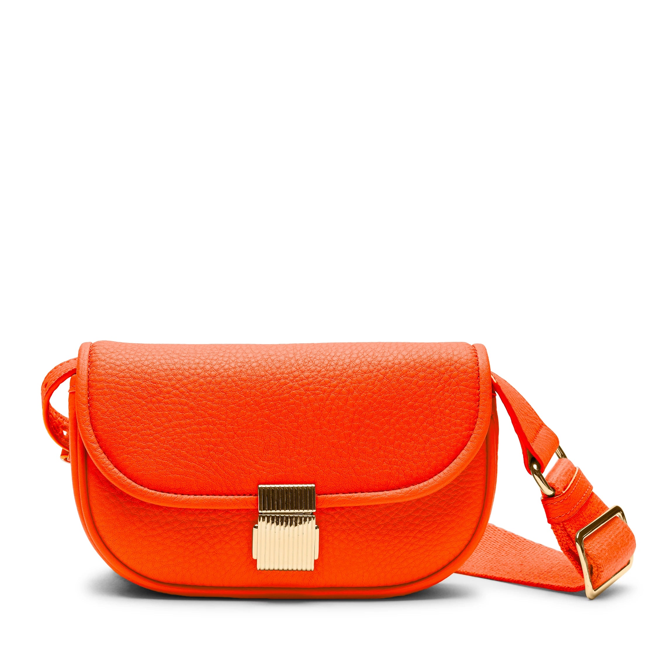 Katy Mini Belt Bag Clementine - Stylish Crossbody Fanny Pack for Women, Trendy Waist Bag for Travel, Running, Hiking & Everyday Use