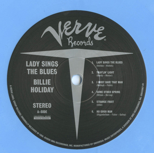 Billie Holiday - Lady Sings The Blues Vinyl LP Album (Club Edition, Remastered, Blue Vinyl) - Near Mint Condition - Perfect for Jazz Collectors & Audiophiles