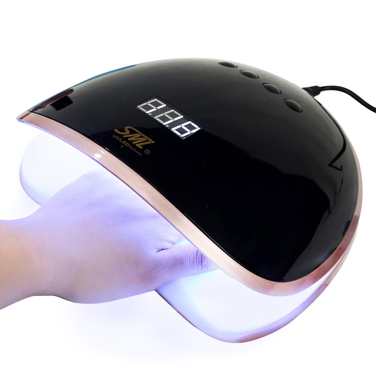 Professional UV LED Nail Dryer Lamp - 48W Fast Curing for Gel Polish - Perfect for Home & Salon Manicures, Nail Art & Pedicures