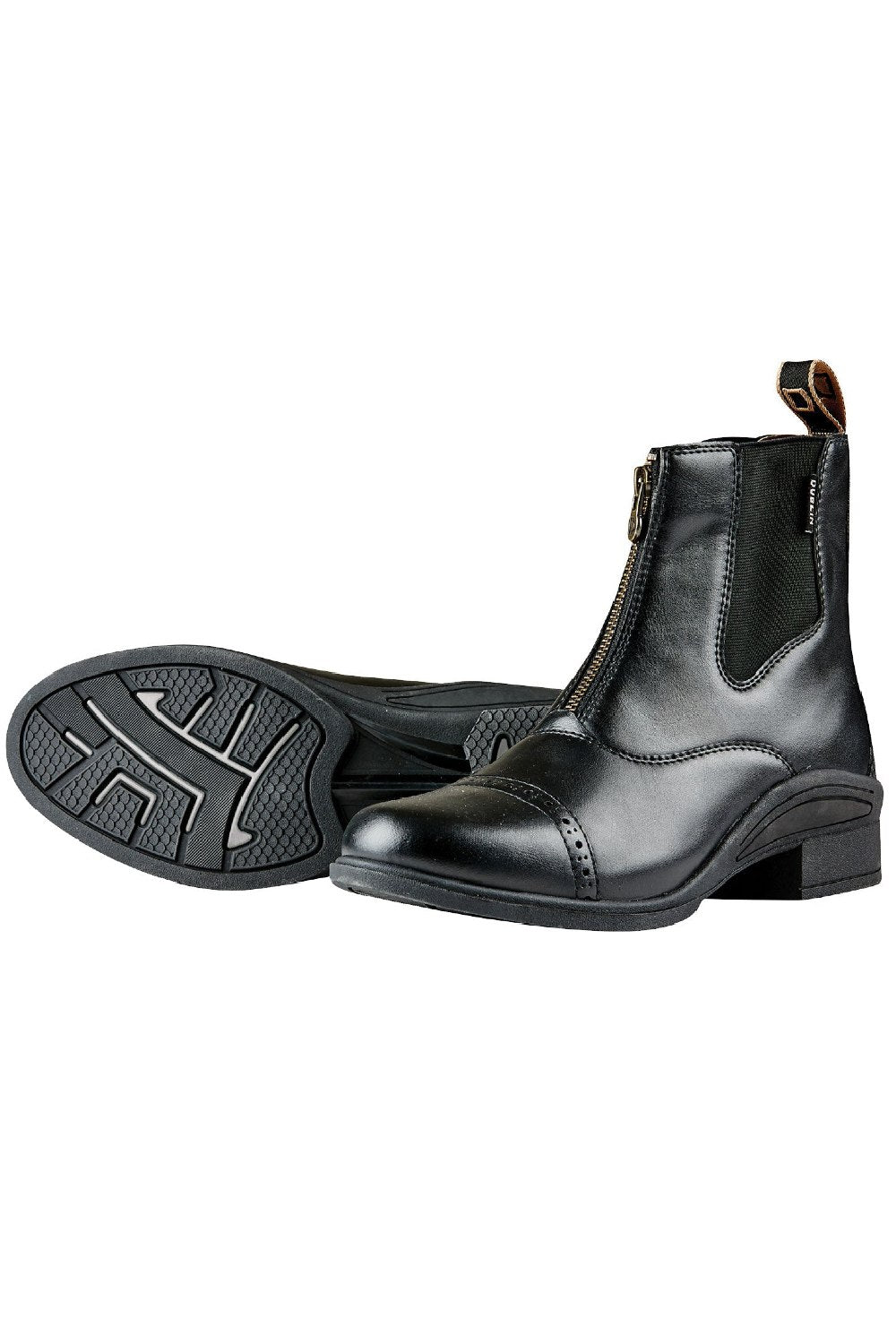Dublin Children's Altitude Zip Paddock Boots - Kids Equestrian Riding Boots for Horseback Riding & Stable Work - Perfect for Young Riders & Horse Shows