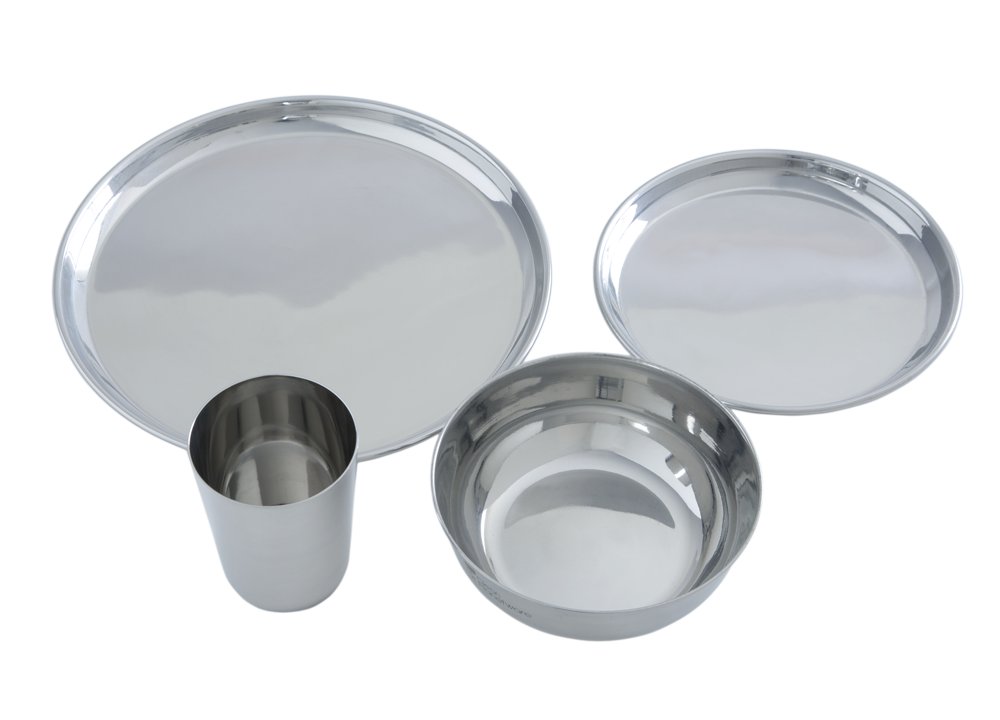 Premium 16-Piece Stainless Steel Dinnerware Set for Family Dining | Durable & Elegant Flatware | Perfect for Everyday Meals, Dinner Parties & Special Occasions