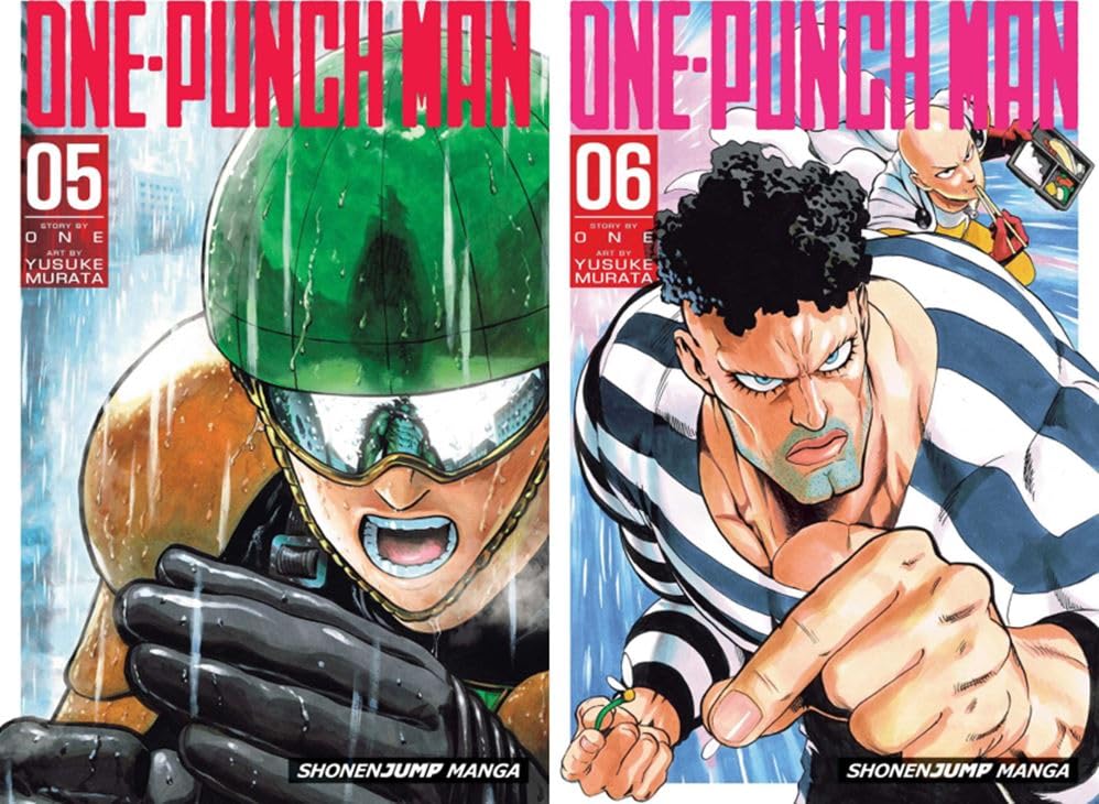 One-Punch Man Complete Box Set Volumes 1-10 | Manga Book Series for Anime Fans & Collectors | Perfect Gift for Comic Lovers & Action Readers