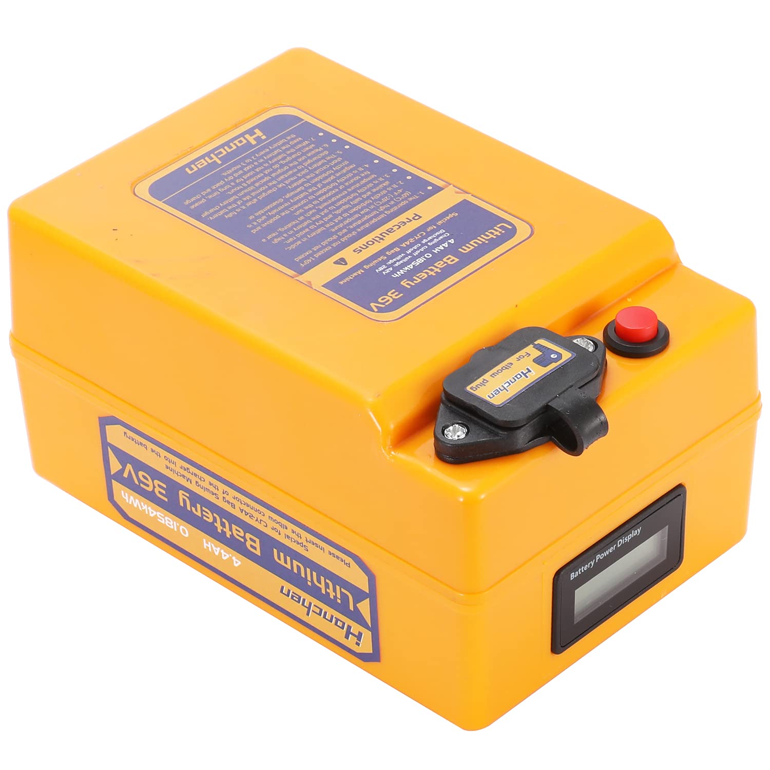 Hanchen Rechargeable Lithium Battery for Portable Bag Sewing Machine - Compatible with Bag Closer, Stitching Machine & Woven Bag Packing - CE Certified (Bare Battery Only) | Ideal for Industrial Packaging, Textile Workshops & On-Site Repairs