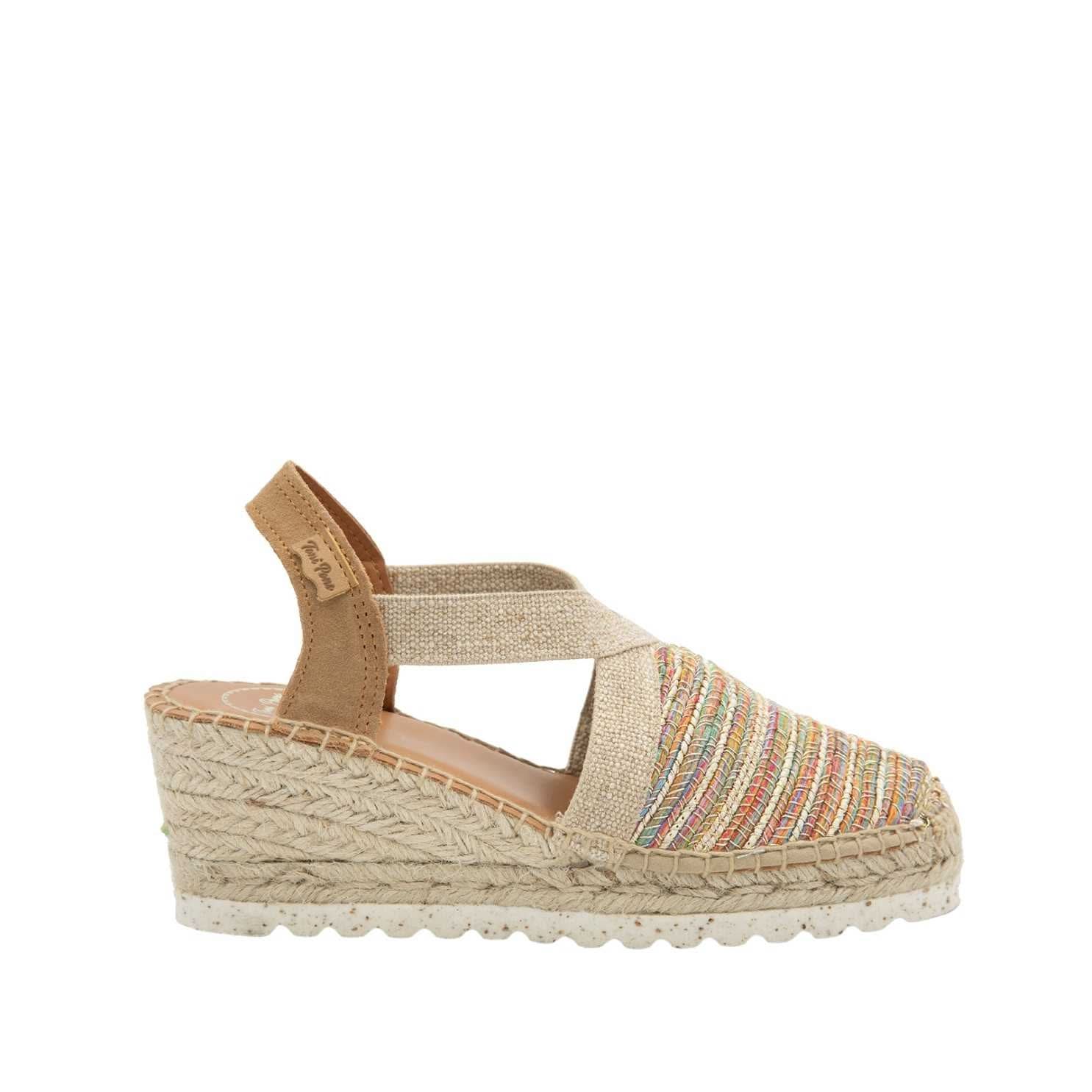 Women's Multicolor Wedge Espadrille Sandals - Comfortable Summer Casual Shoes for Beach, Vacation & Outdoor Wear | Terra CL