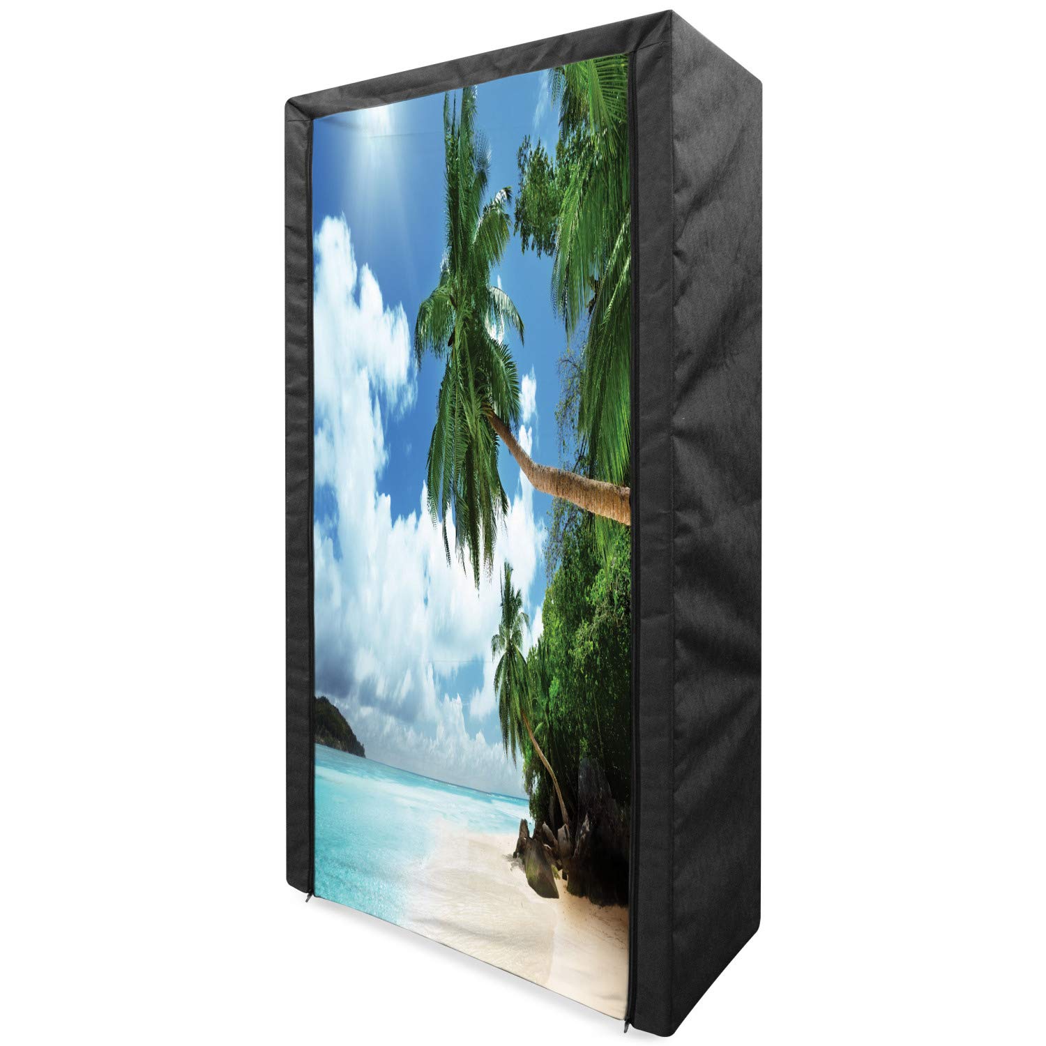 Ambesonne Portable Fabric Wardrobe - 33.5