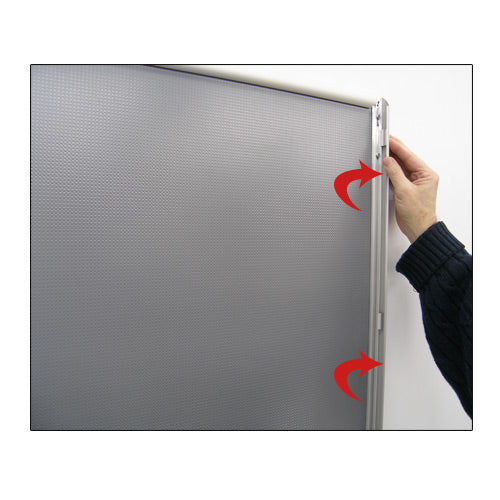 1 Inch Wide Poster Snap Frames with Mitered Corners - Affordable 30+ Sizes & Custom Options for Home, Office, and Retail Display