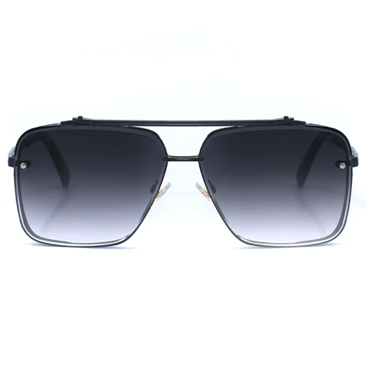 Bella Midnight Oversized Square Aviator Sunglasses - Polarized UV Protection for Women & Men - Perfect for Driving, Beach, and Outdoor Activities