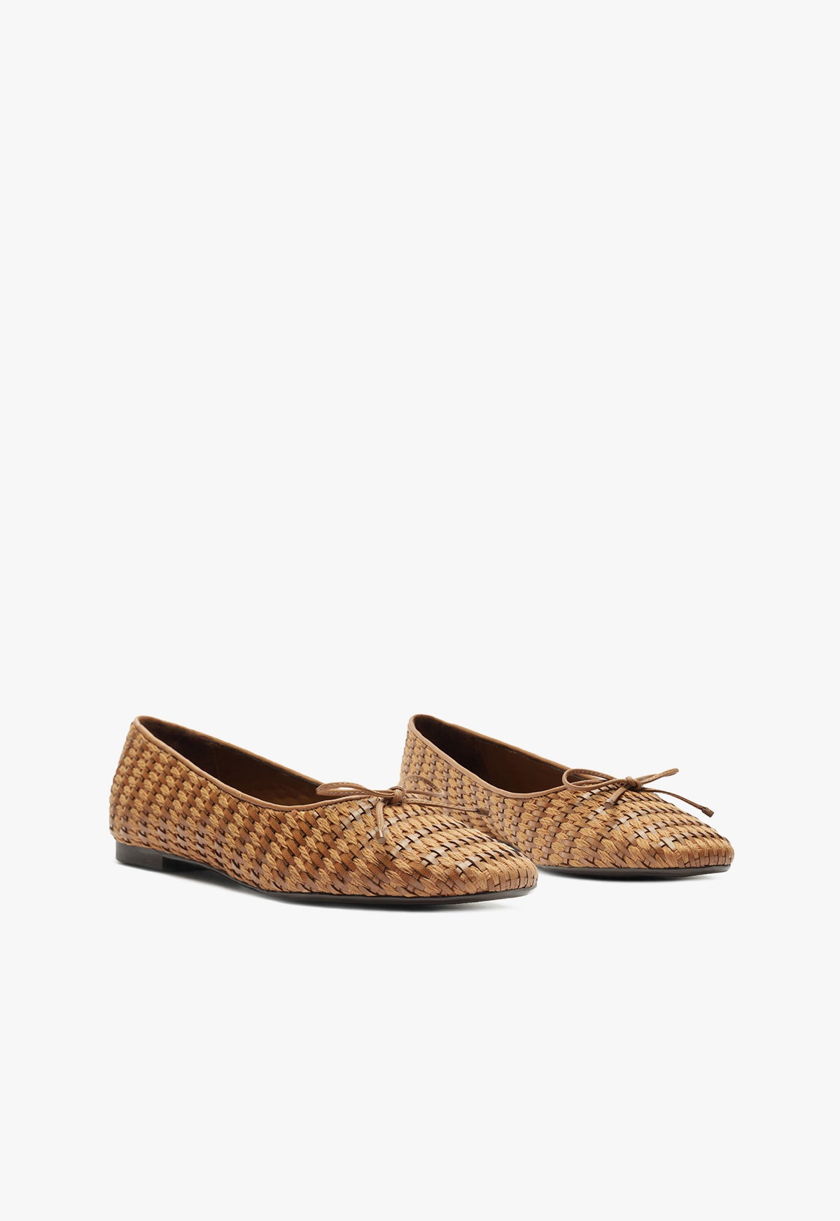 Arissa Women's Straw Ballet Flats - Comfortable Breathable Summer Shoes for Casual Wear, Beach, and Outdoor Activities
