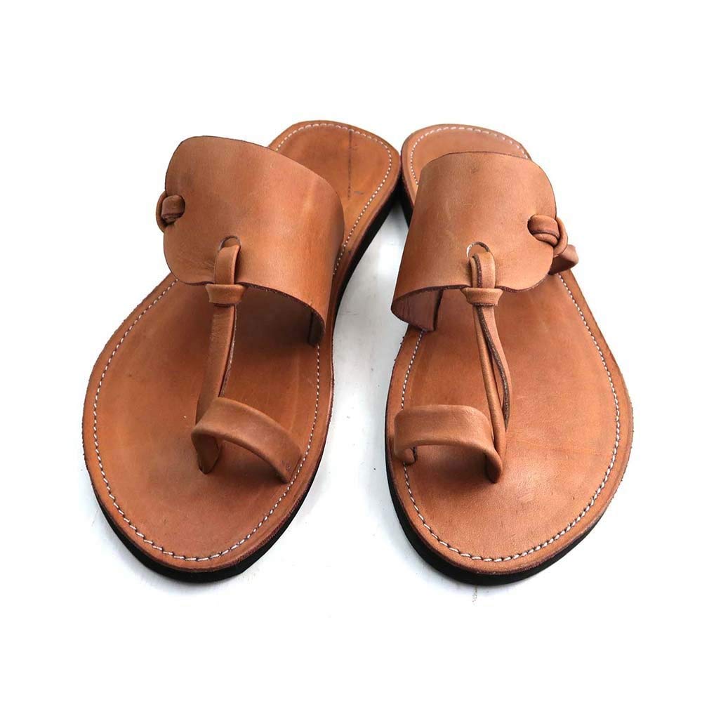 MIDSUMMER Men's Genuine Leather Sandals - Handmade Bohemian Rustic Chic Summer Sandals for Men | Perfect for Beach Vacations, Outdoor Adventures & Casual Wear