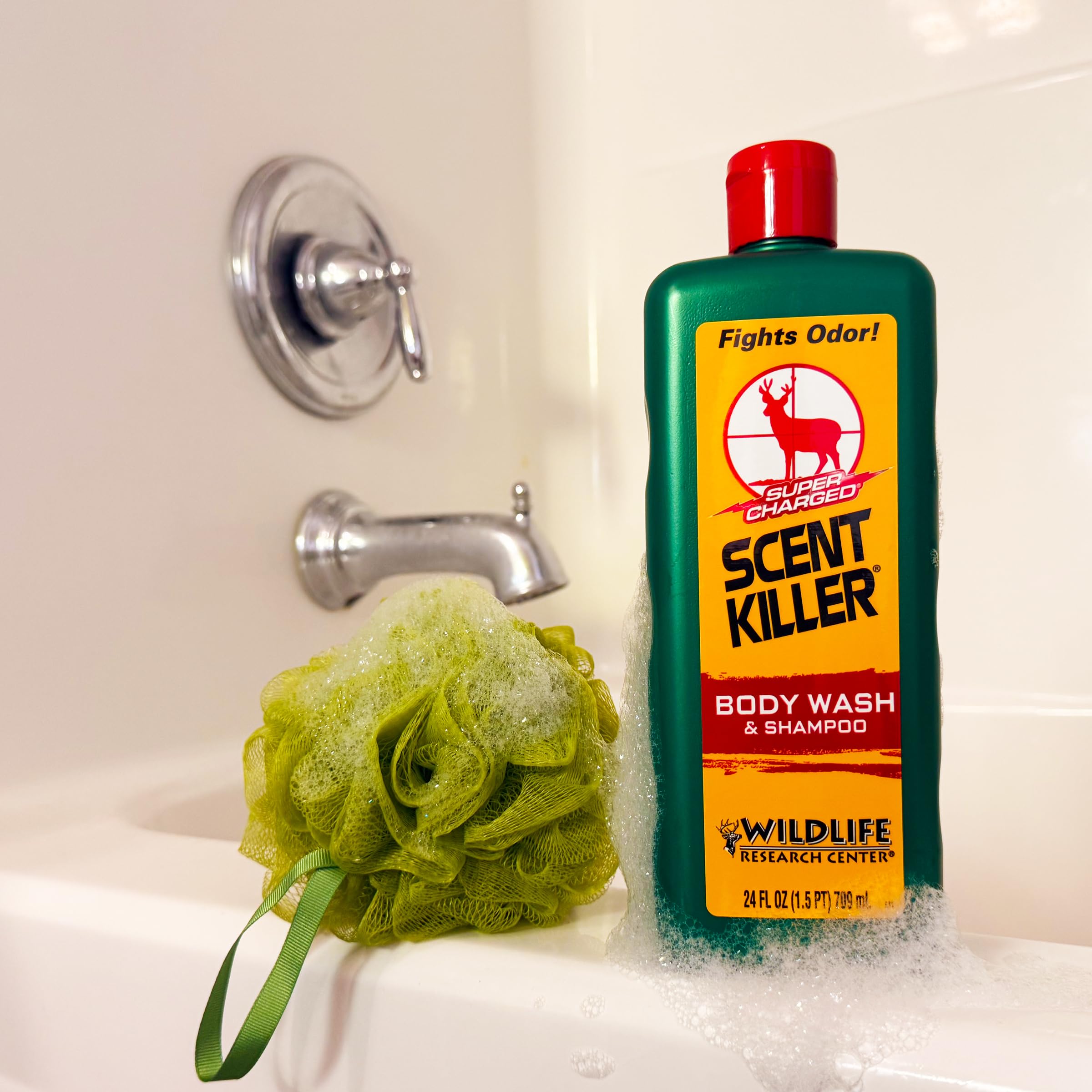 Wildlife Research Body Wash - Natural & Organic Soap for Men & Women - Hydrating & Moisturizing for Sensitive Skin - Perfect for Camping, Hiking & Outdoor Adventures