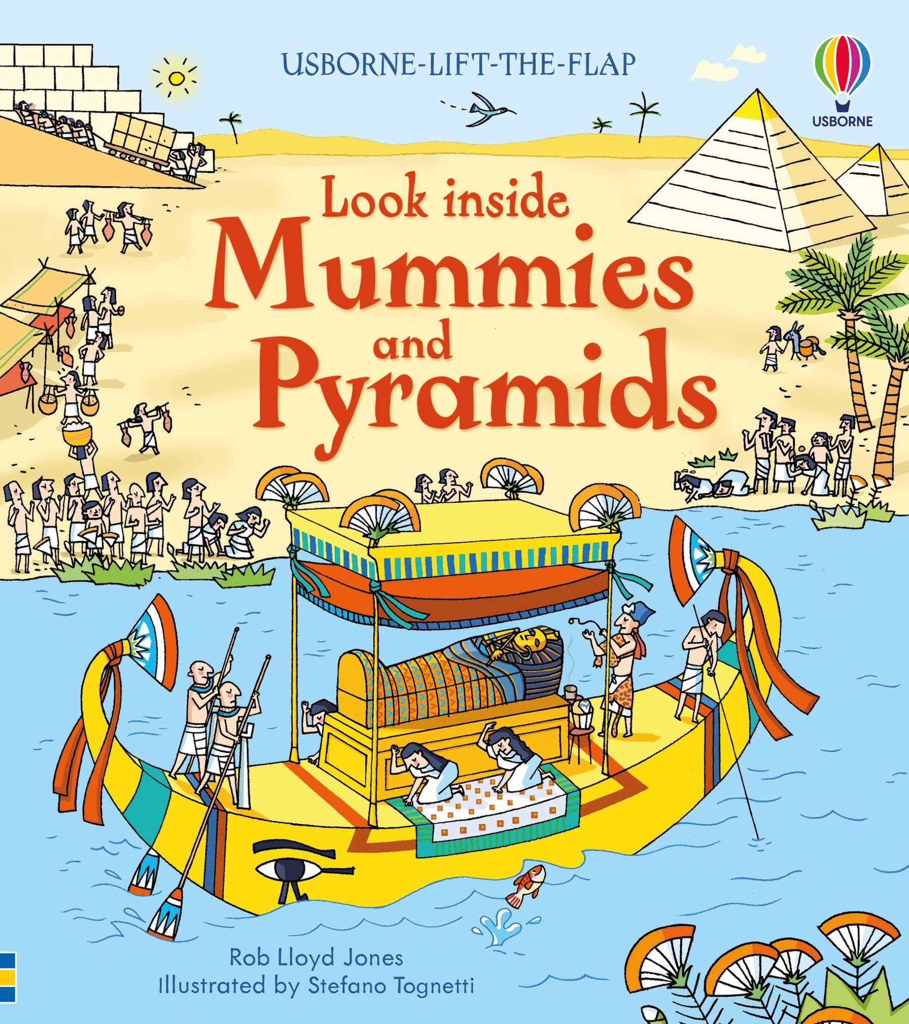 Look Inside Mummies and Pyramids - Interactive Board Book for Kids | Ancient Egypt Exploration | Perfect for Homeschooling & Bedtime Reading