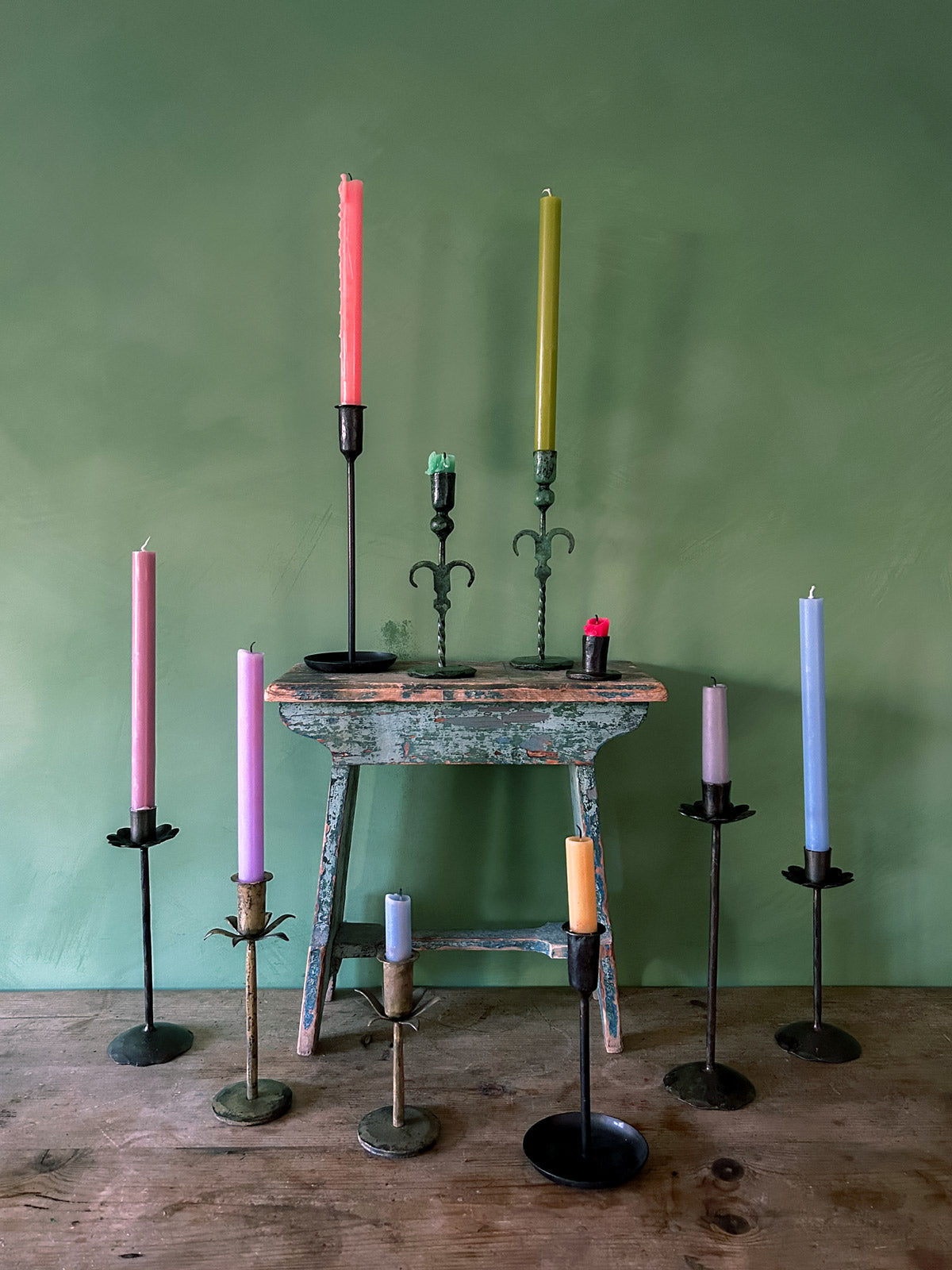 Dottie Candle Holder - Elegant Home Decor for Table Centerpiece, Wedding, and Romantic Dinner Ambiance