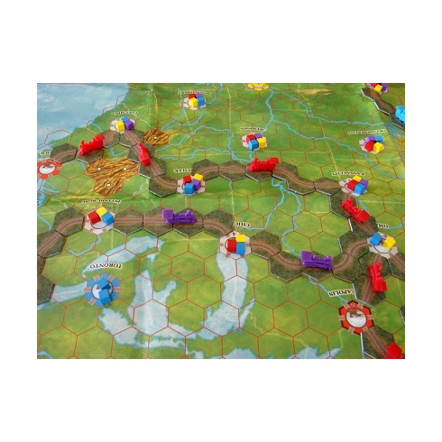 Eagle-Gryphon Games Railways Express - Fast-Paced Railroad Board Game for Adults & Families | Perfect for Game Nights & Strategy Lovers