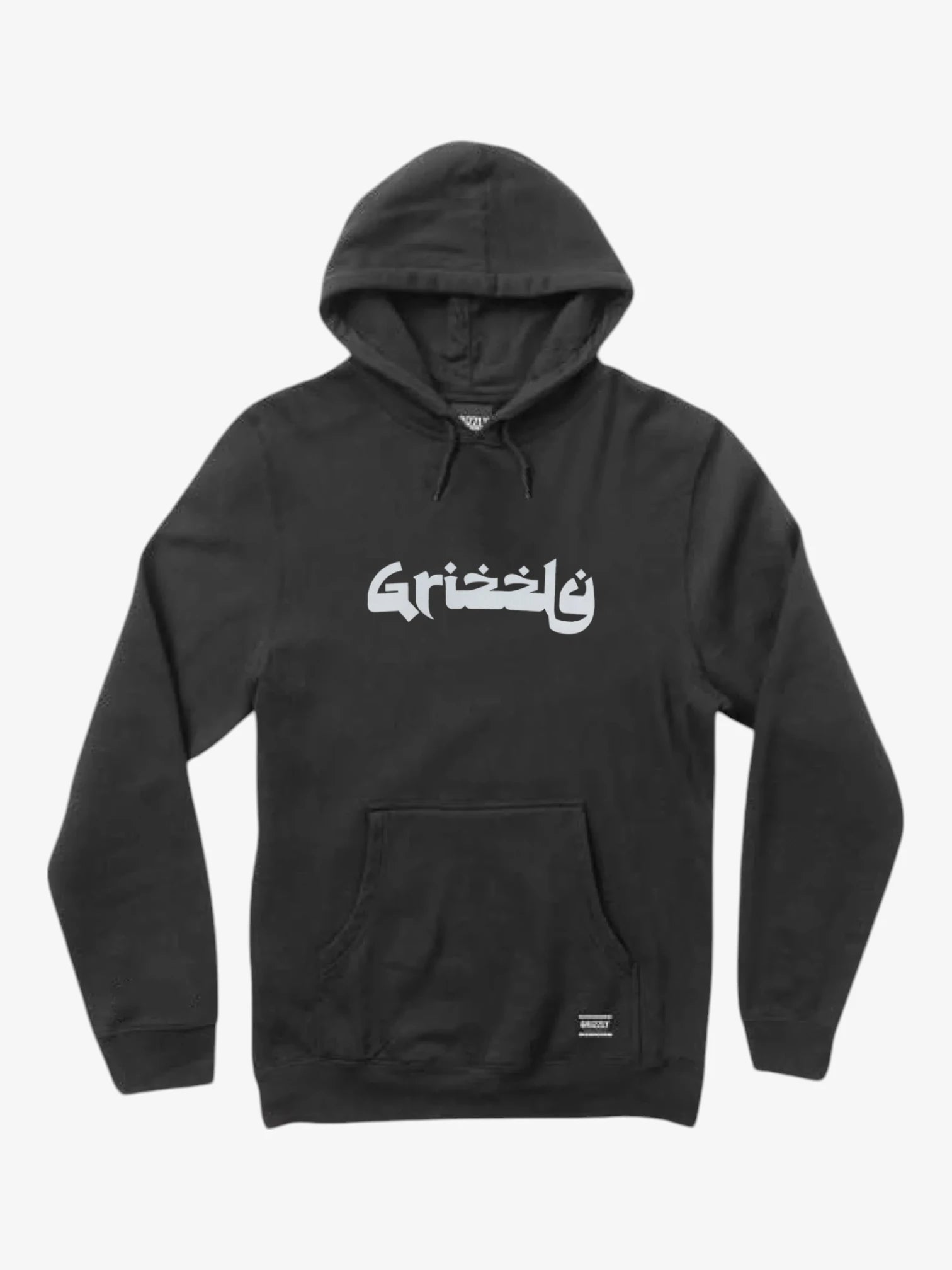Grizzly Sanskrit Black Hoodie - Cozy Winter Pullover for Men & Women | Perfect for Casual Wear, Outdoor Activities & Street Fashion