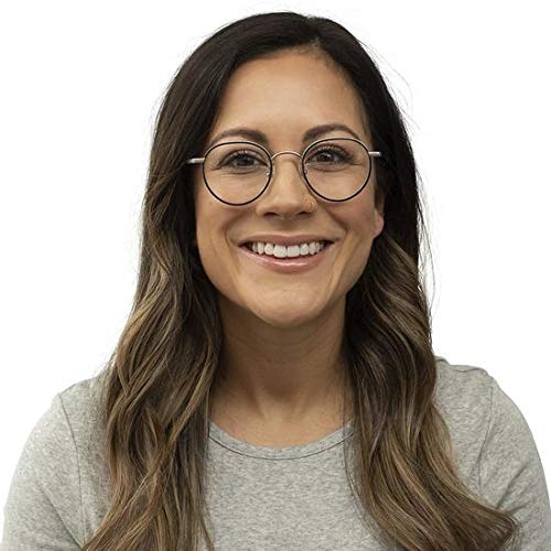 eyebobs BFF Unisex Premium Reading Glasses for Men & Women | Round Frame Readers | Perfect for Reading, Computer Work & Everyday Use