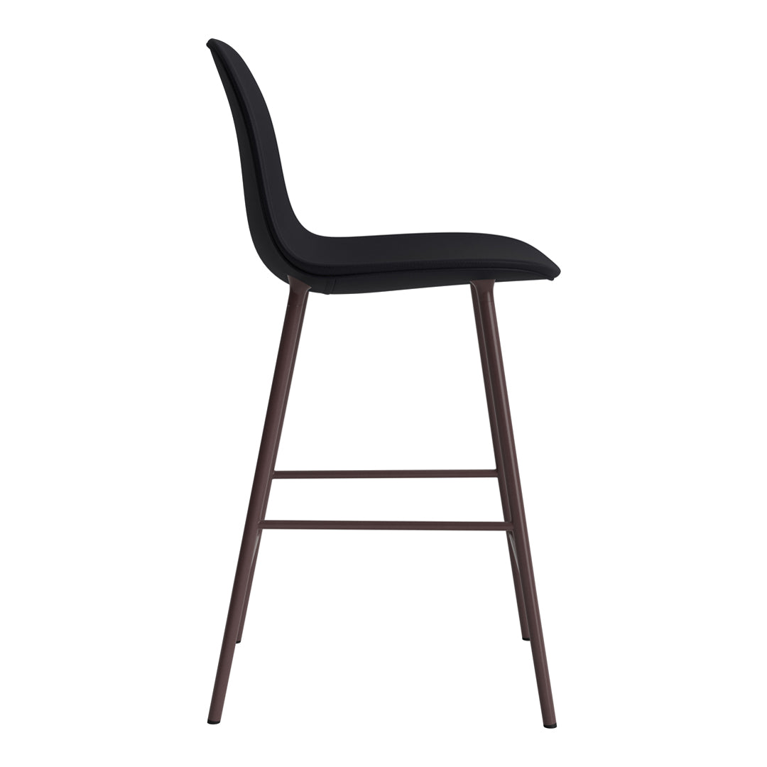 Stylish Fully Upholstered Form Counter Chair - Perfect for Kitchen Islands, Breakfast Bars & Home Dining Areas