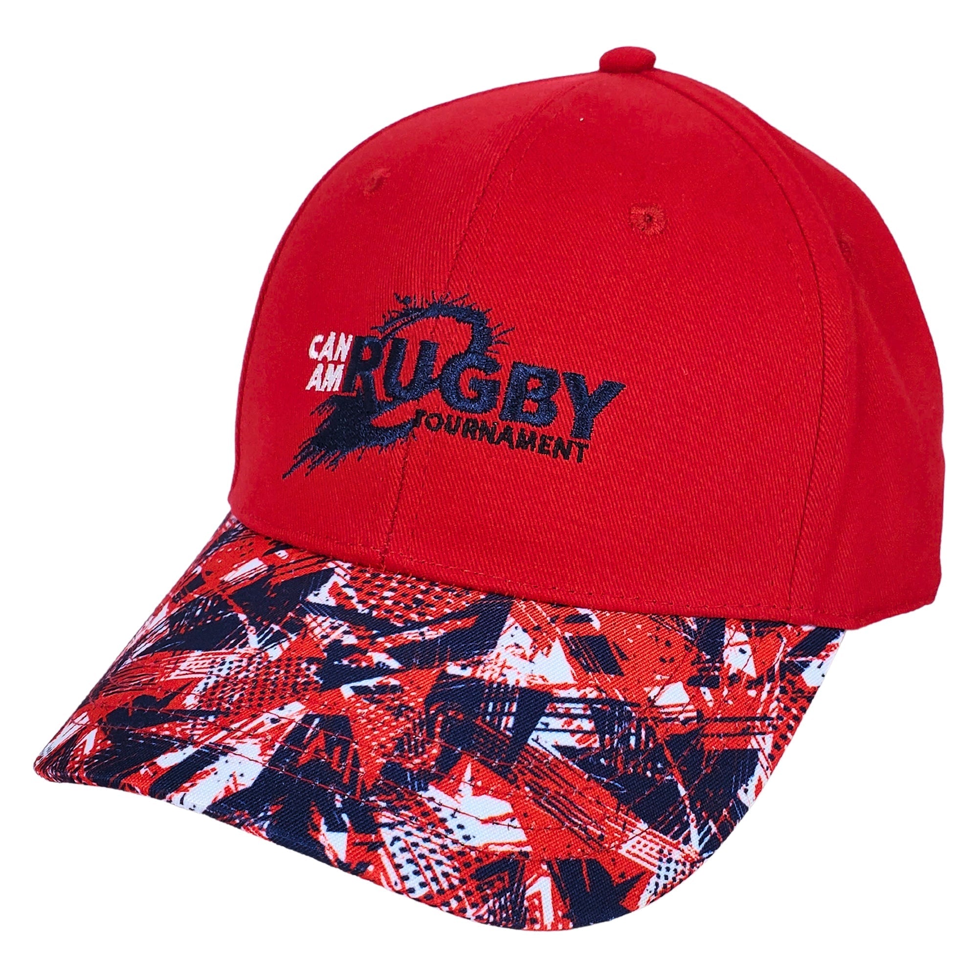 CAN AM Rugby Logo Cap - Adjustable Snapback Hat for Men & Women - Sporty & Stylish Rugby Fan Gear - Perfect for Games, Training, and Outdoor Activities