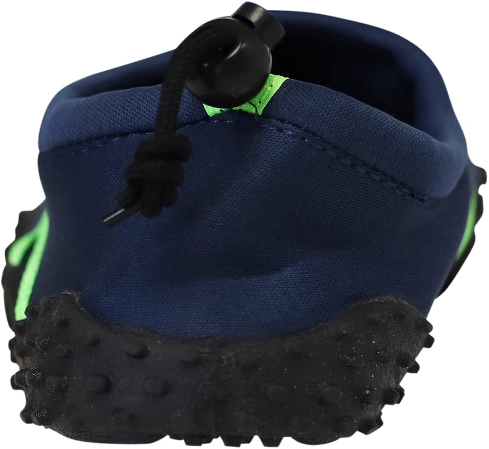 NORTY Wave Aqua Sock Water Shoes for Men - Quick-Dry Swim & Beach Shoes with Non-Slip Sole - Lightweight Water Socks for Swimming, Surfing, Kayaking, and Outdoor Water Activities