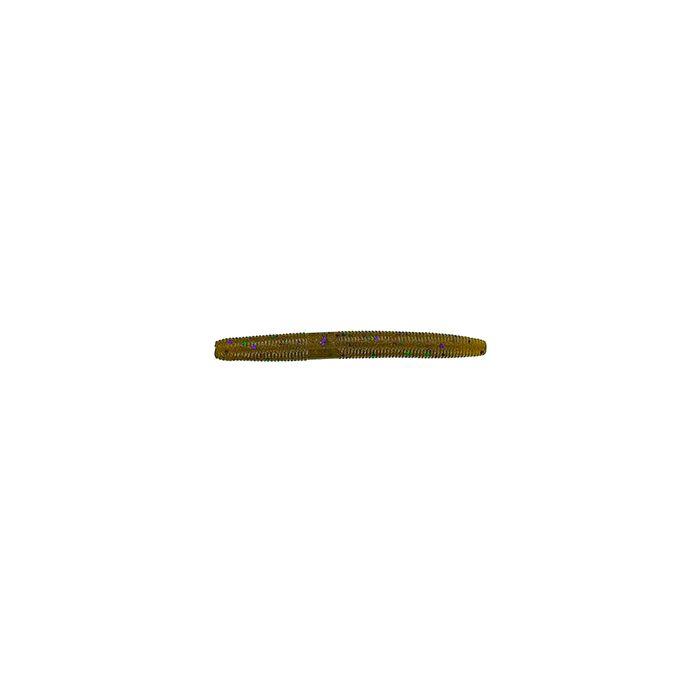 Gary Yamamoto 3 Slim Senkos Soft Plastic Fishing Worms - Topwater Bass Lures for Freshwater & Saltwater Fishing (Pack of 10) - Perfect for Texas Rig, Wacky Rig & Drop Shot Techniques