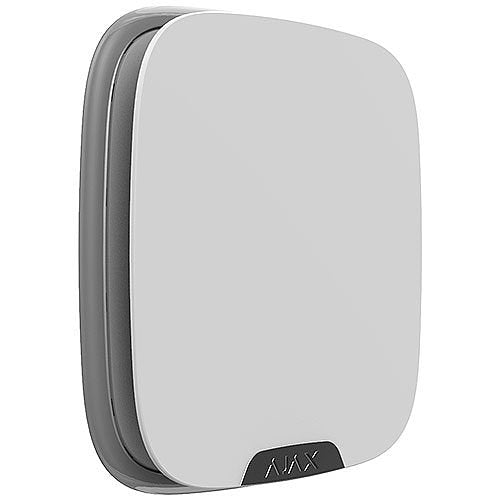 Wireless Outdoor Siren with Clip Lock - AJAX 42847.61.WH3 Security Alarm System for Home & Business Protection - Weatherproof White Siren for Enhanced Safety