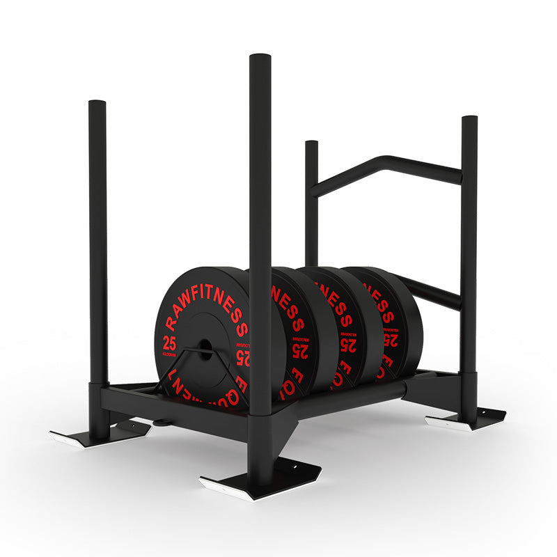 The Bison Gym Sled - Heavy Duty Training Sled for Strength & Conditioning - Perfect for Football, CrossFit, and Outdoor Workouts