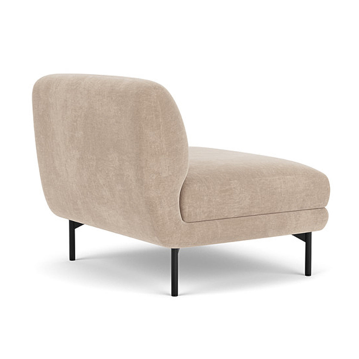 Alfred Fabric Modular Sectional Sofa (Armless) - Modern Living Room Furniture for Small Spaces & Apartments