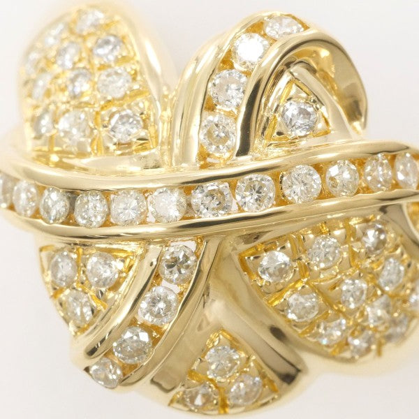 18K Yellow Gold Diamond Ring for Women - Elegant Solitaire Engagement & Wedding Band - Perfect for Proposals, Anniversaries, and Special Occasions