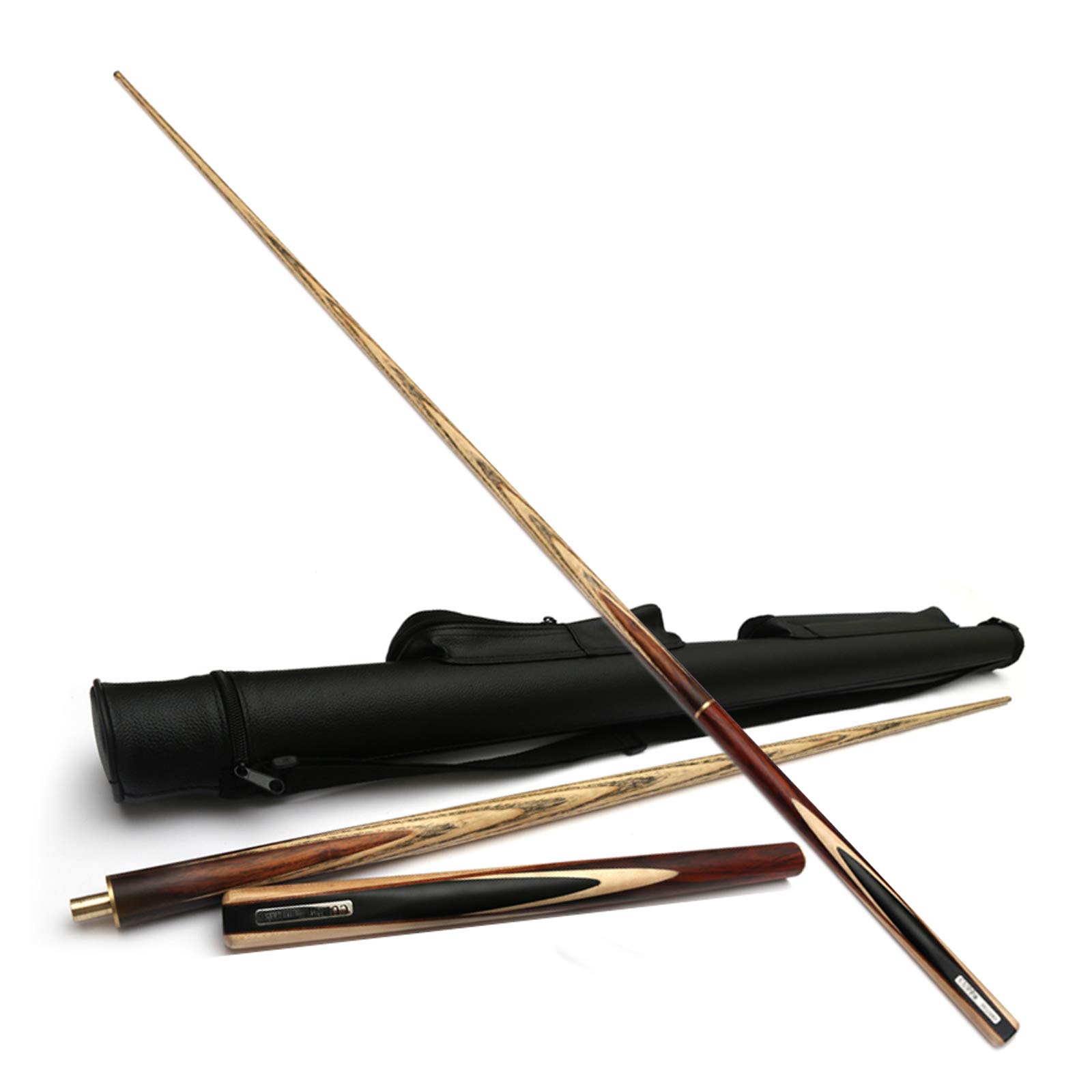 Premium XYNH 1-Piece Billiard Pool Cue Stick - 9.8mm/11mm Hardwood Tip with Protective Hard Case/Bag - Ergonomic Design for Professional & Recreational Play - Perfect for Home Game Rooms, Bars, and Pool Hall Accessories