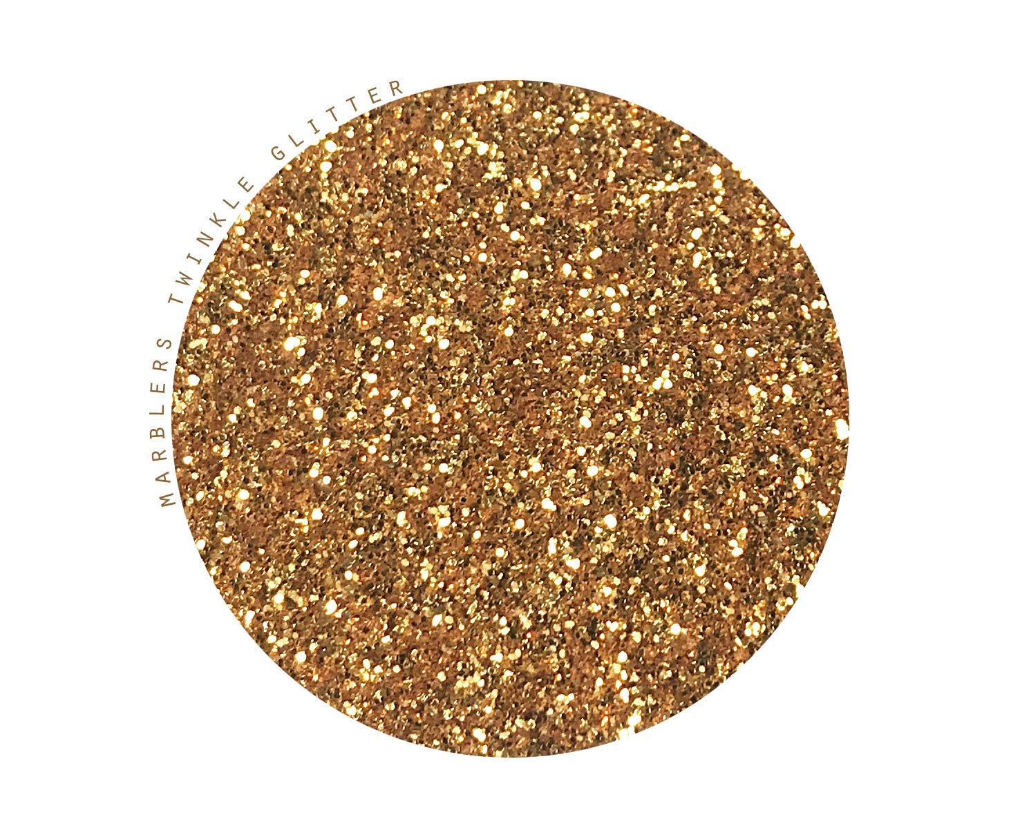 MARBLERS Dark Gold Fine Glitter - 3oz (85g) Non-Toxic Craft Glitter for Arts, Crafts, Slime, Epoxy Resin, Nail Polish - Perfect for DIY Projects, Festival Makeup, Body & Face Decoration, Hair Styling