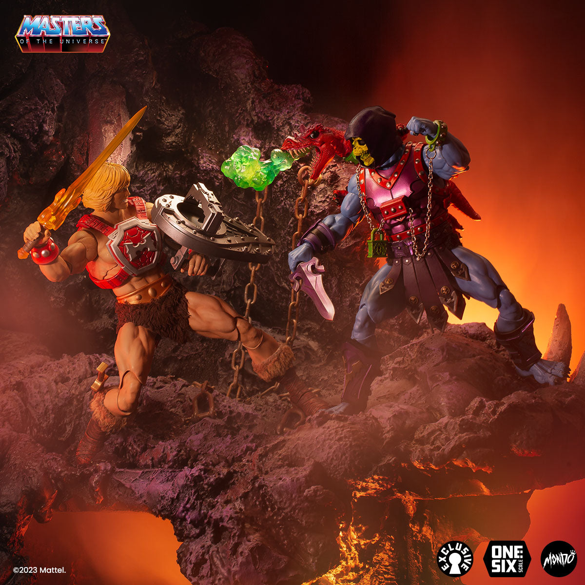 Masters of the Universe Skeletor Deluxe 1/6 Scale Action Figure - Timed Edition Collectible Toy for Display & Play | Perfect for Fans, Collectors & Home Decor