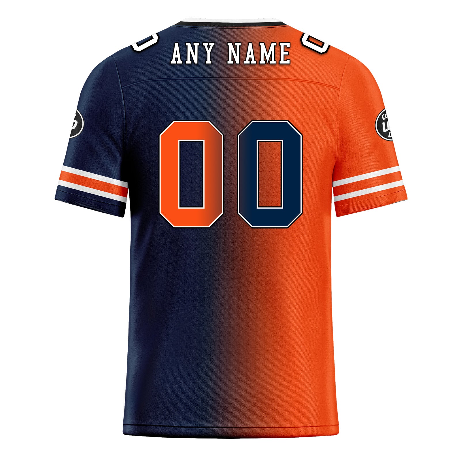 Custom Blue & Orange Colorado Buffaloes Personalized Football Jersey FBJ02 D028017 - Perfect for Game Day, Tailgating & Fan Gifts