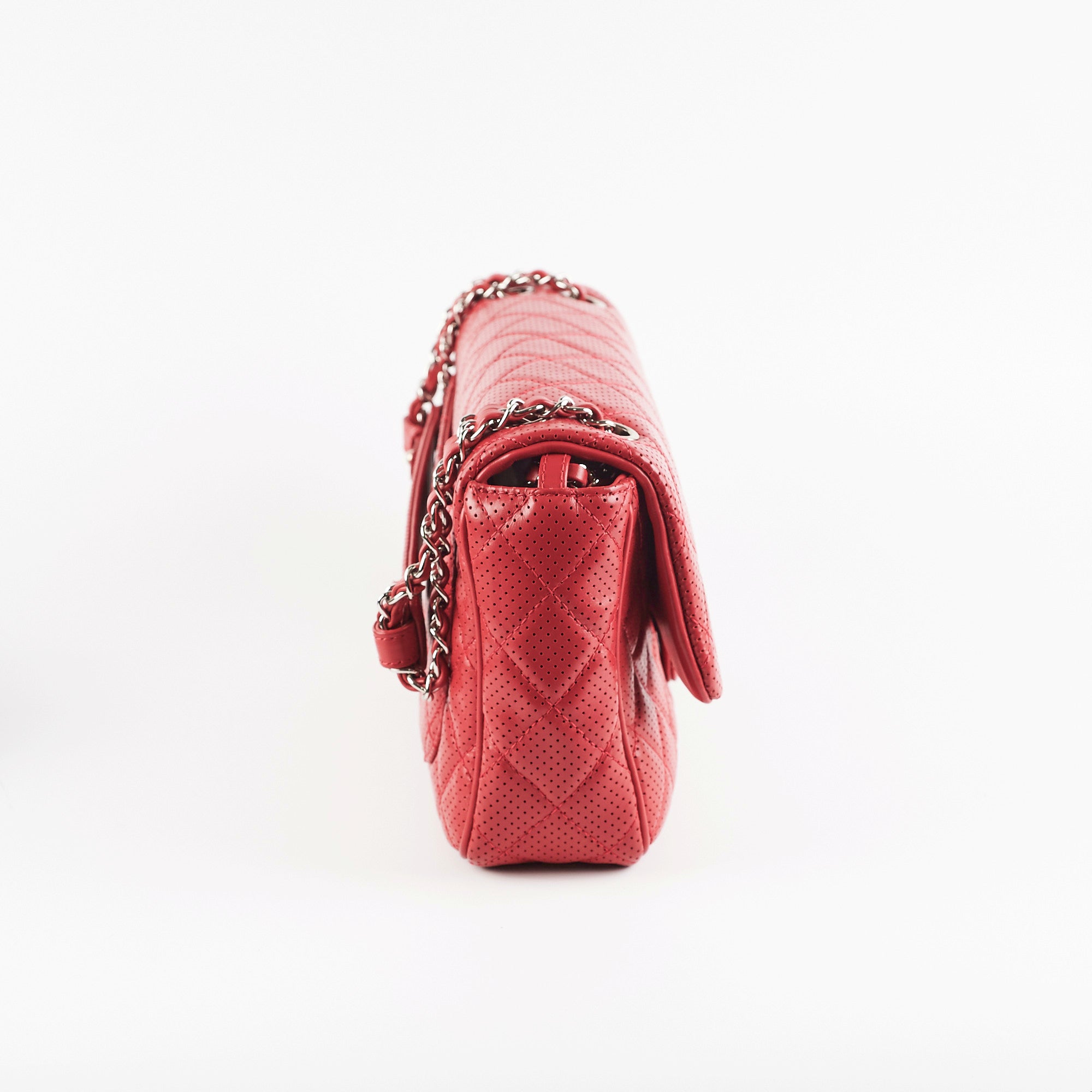 Chanel Classic Flap Bag in Red - Luxury Designer Handbag for Women | Perfect for Parties, Dates & Special Occasions