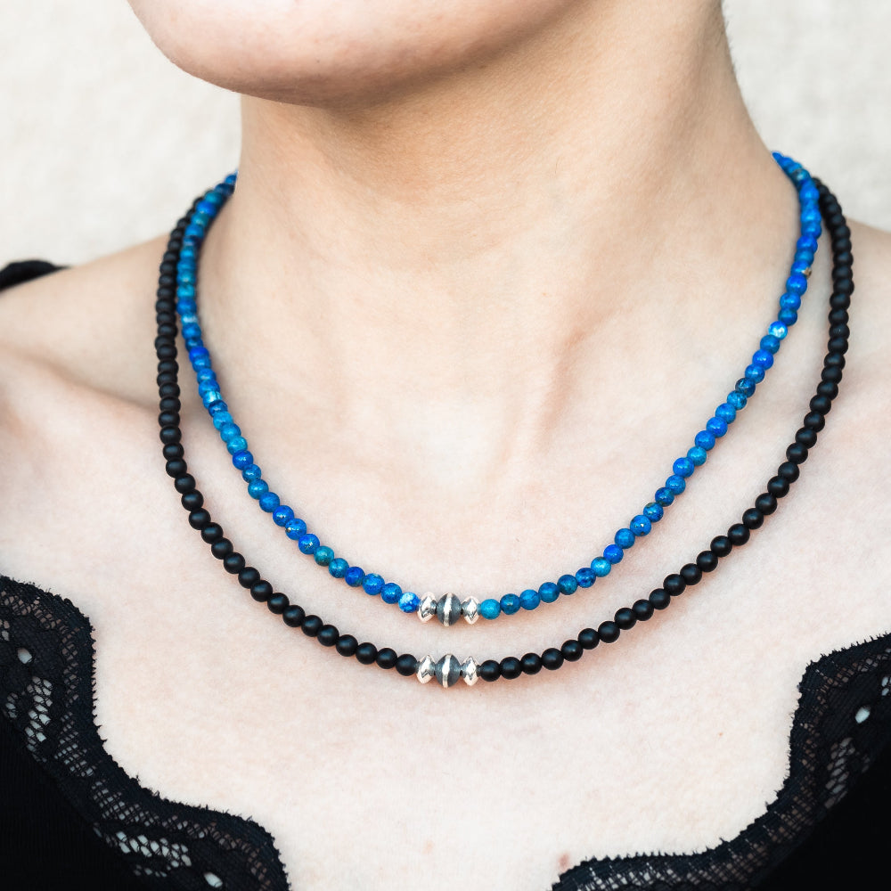 Bead Maiden Intention Necklace - Handmade Beaded Jewelry for Women, Spiritual Healing Crystal Necklace for Meditation, Yoga & Positive Energy - Perfect Gift for Mindfulness & Self-Care