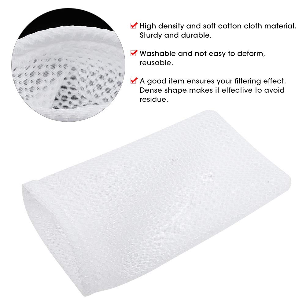 Zerodis 1PC Aquarium Filter Bags - 3D High Density Fish Tank Media Mesh Filter for Water Purification | Perfect for Freshwater & Saltwater Aquariums, Fish Tanks, Pond Filtration Systems