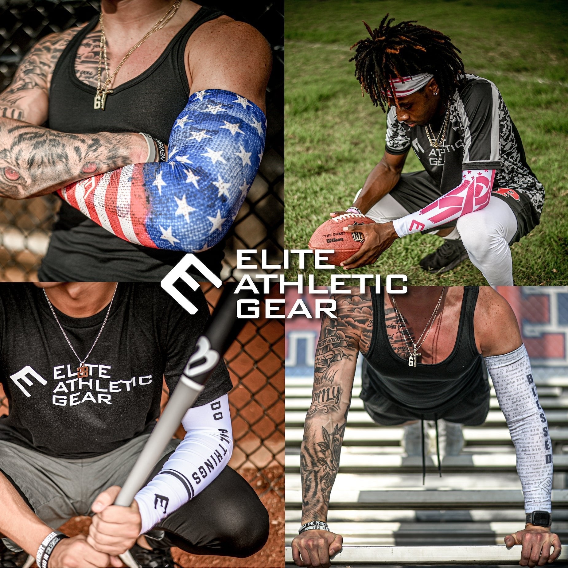 Shadow USA Flag 2.0 Arm Sleeve - Patriotic Compression Sleeves for Running, Basketball & Outdoor Sports - American Flag Design for Men & Women